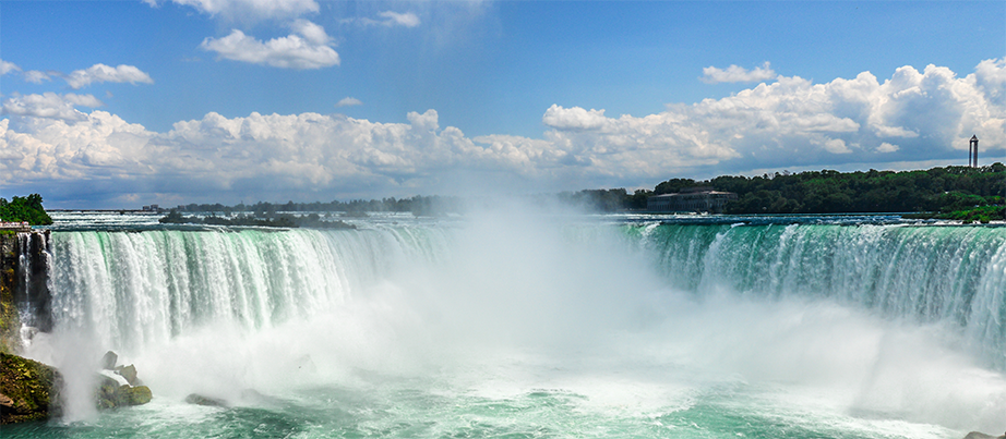 Foto: Niagarafälle und Himmel