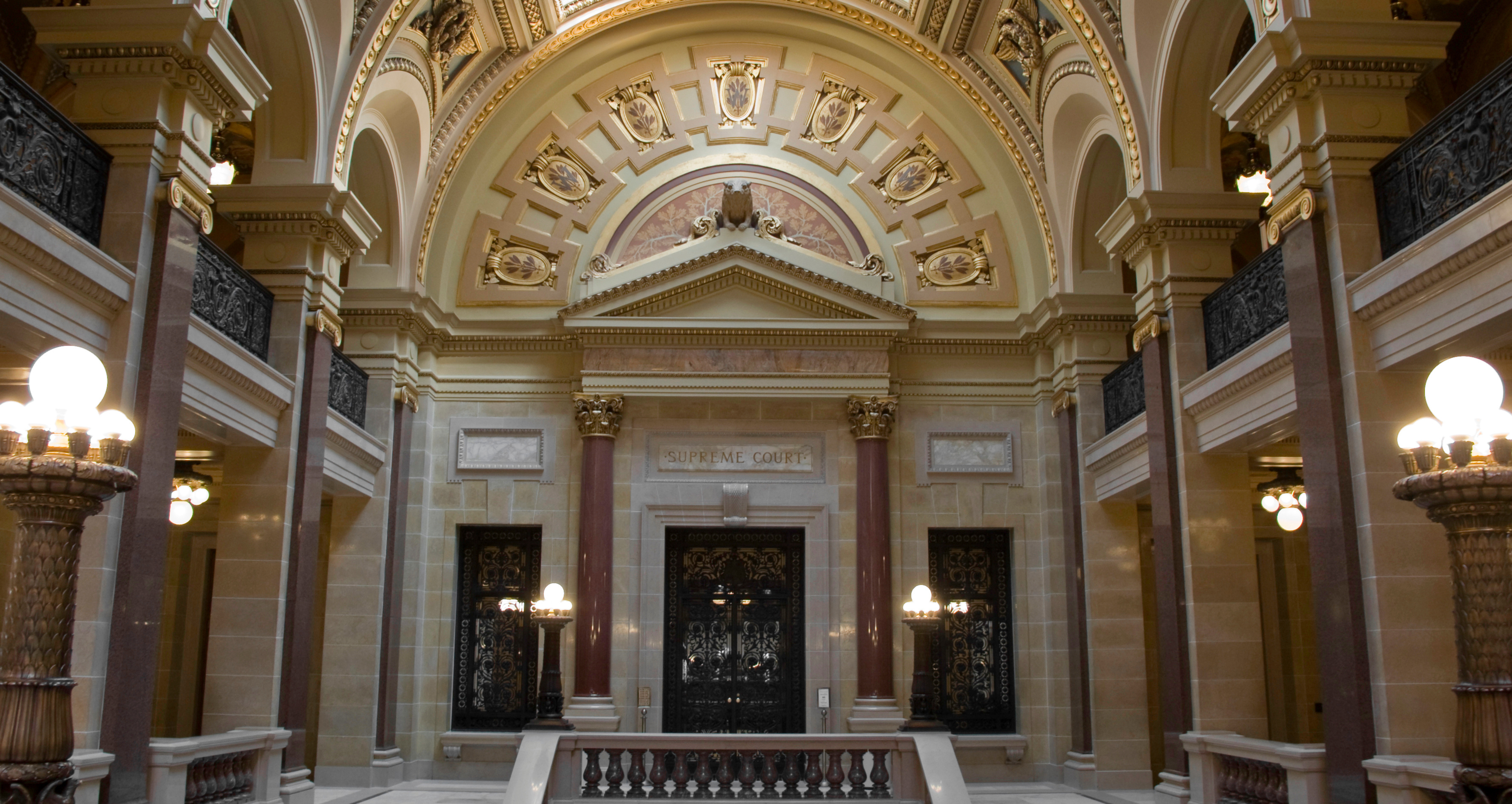 Foto: Halle des Supreme Courts im Kapitol in Wisconsin