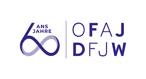 Logo: 60 Jahre DFJW / 60 Ans OFAJ