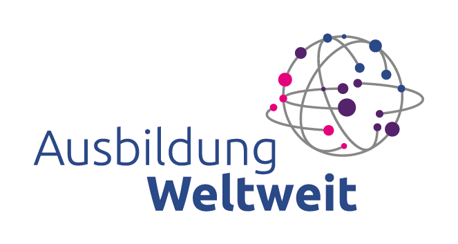 Programm-Logo: AusbildungWeltweit – Global Lernen von Anfang an